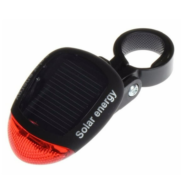 HEMLBOYW Solar Power Rechargeable Taillights LED Mountain Bike Rear Lamp Cycling Equipment Night Riding Warning Lights