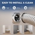 thumbnail image 3 of ALORAIR Magnetic Dryer Vent Connector Kit | DV180, 3 of 8