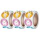 thumbnail image 1 of 3 Rolls Easter Rabbit Pattern Sealing Stickers Adorable Decorative Gift Stickers, 1 of 3