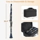 thumbnail image 5 of Clarinete Ktaxon Sib de Baquelita 17 Llaves Estudiante Azul, 5 of 7