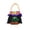 B, variant on Halloween Candy Bag Mini Pumpkin Bucket, 9in Plush Trick Or Treat Candy Tote with Handle, Soft Favor Container for Halloween Party Decorations