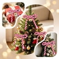 thumbnail image 4 of Christmas Decorations Bows, Party Atmosphere Decorations 10Pcs, 3.4x3.0in for Tree Wreath Wall Window Holiday Party Decor, 4 of 5