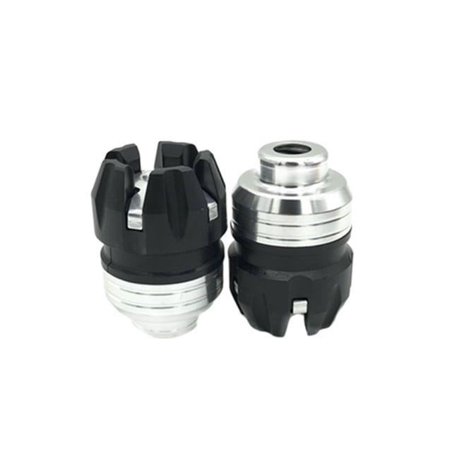 Horquilla delantera Scienceny 2 piezas de Aleación de aluminio para motos Plata