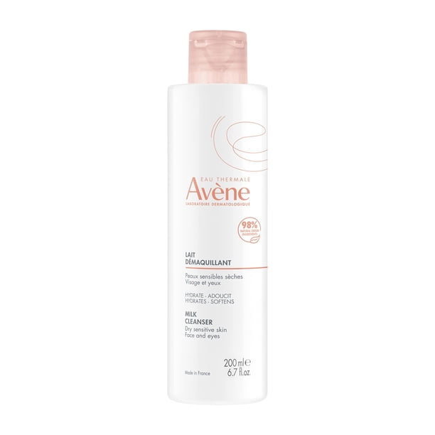 Limpiador Eau Thermale Avène Gentle Milk 200 ml, seco y sensible