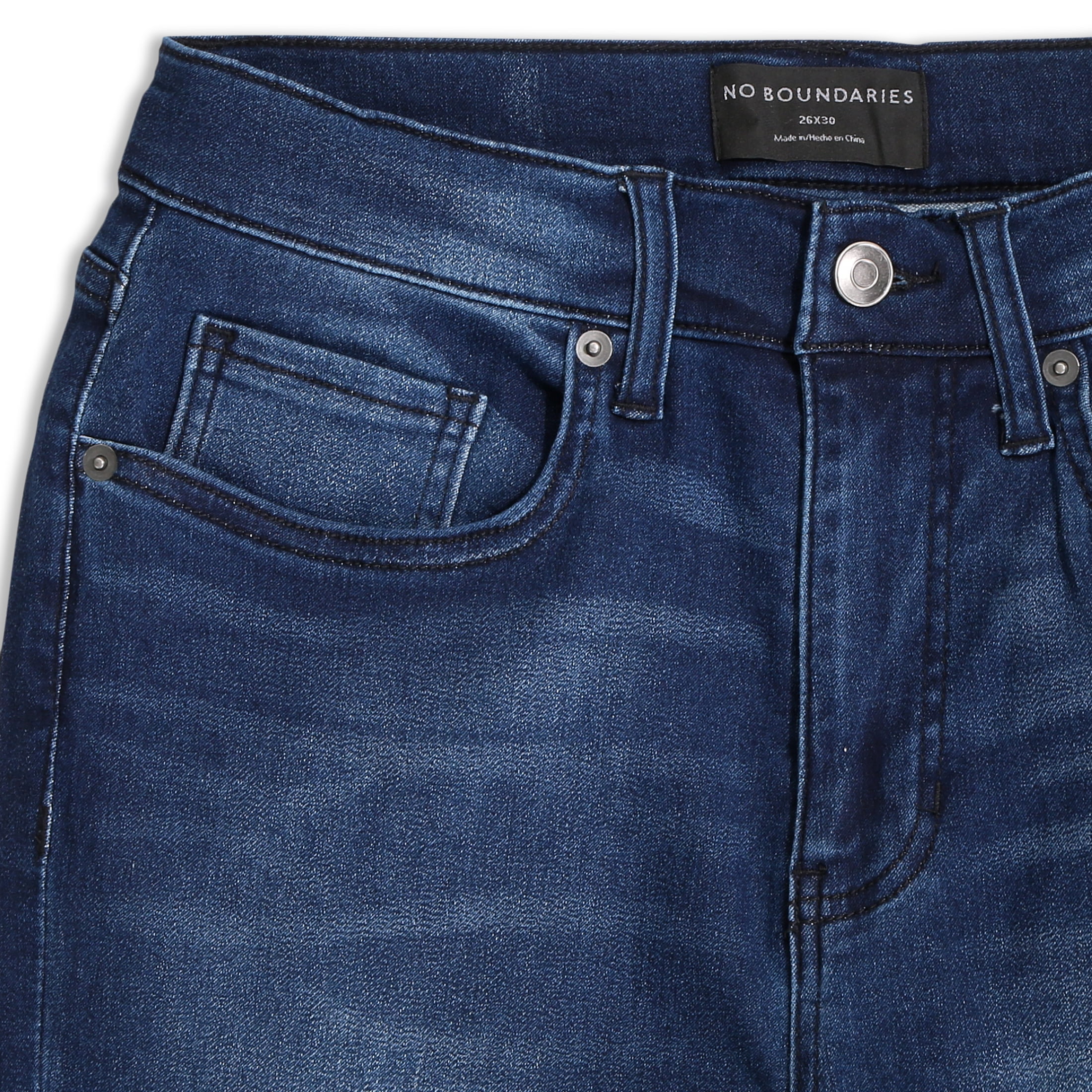 No Boundaries Men's and Big Men's Knit Denim Jeans