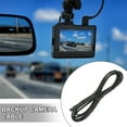 thumbnail image 2 of 5 Pin 6.5ft 2m Backup Camera Extension Cable Dash Camera Cord Wires Car Auto Rear View Camera, 2 of 6