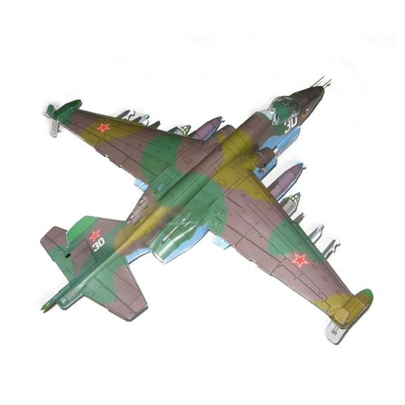 1:33 Scale Soviet Sukhoi Su-25 Attack Aircraft Frogfoot Fighter DIY Handcraft PAPER MODEL KIT TAPDRA Spare Part
