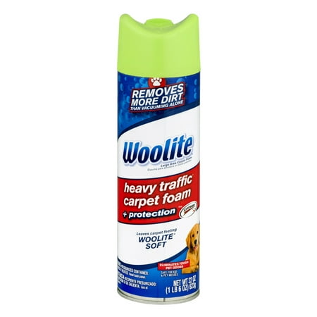 (2 pack) Woolite Heavy Traffic Carpet Foam, 22.0 (Best Way To Remove Vomit From Carpet)