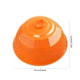 thumbnail image 3 of Xihbxyly Funda de Plástico para Alimentos, Multiusos, Reutilizable, para Cuencos y Platos, Mantiene La Comida Fresca, Ideal para Uso En Interiores y Exteriores, Ideal para Cocina y Picnic, 25 X 25 X, 3 of 6