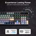 thumbnail image 4 of Teclado EPOMAKER TH108 PRO inalámbrico de tamaño completo con pantalla y perilla, 4 of 8