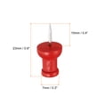 thumbnail image 2 of Uxcell Wooden Push Pins Decorative Pushpin Steel Needle for Office, Red 50 Pack, 2 of 5