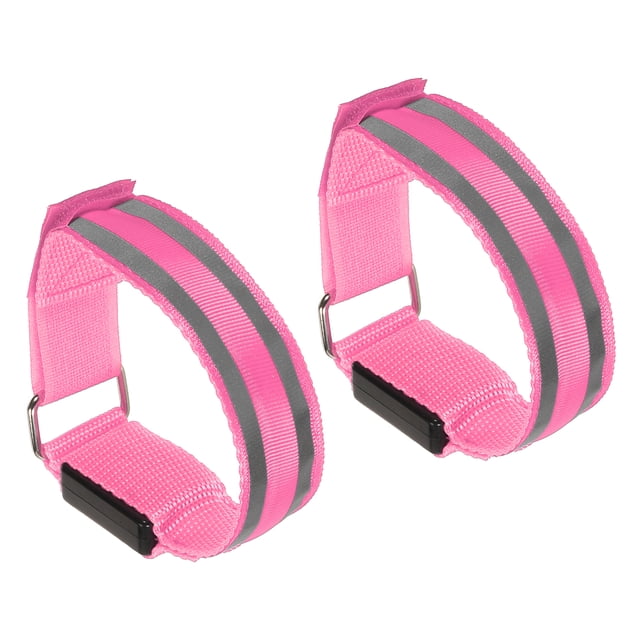 Unique Bargains Bracelet LED, 2 Bracelets Lumineux LED, Rose
