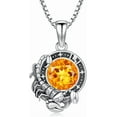 thumbnail image 6 of SOULMEET  Zodiac Sign Necklace Celestial Constellation Necklace Horoscope Astrology Zodiac Pendant Necklace Gift for Women, 6 of 10