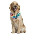 thumbnail image 2 of PhooArto Colorful Donuts in galaxy Dog Bandanas, 2 Pack Soft Washable Pet Scarf Triangle for Large Dogs Puppies and Cats, 2 of 7