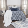 thumbnail image 4 of Indigo King 100% Cotton 300 Thread Count Machine Washable Down Alternative Comforter, 4 of 10