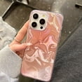 thumbnail image 4 of Laser Dazzling Pleated Aurora Water Ripple Phone Case For iPhone 16 15 14 13 12 11 Pro Max XS XR 7 8 Plus Fantasy Glitter Cover tzw, 4 of 5