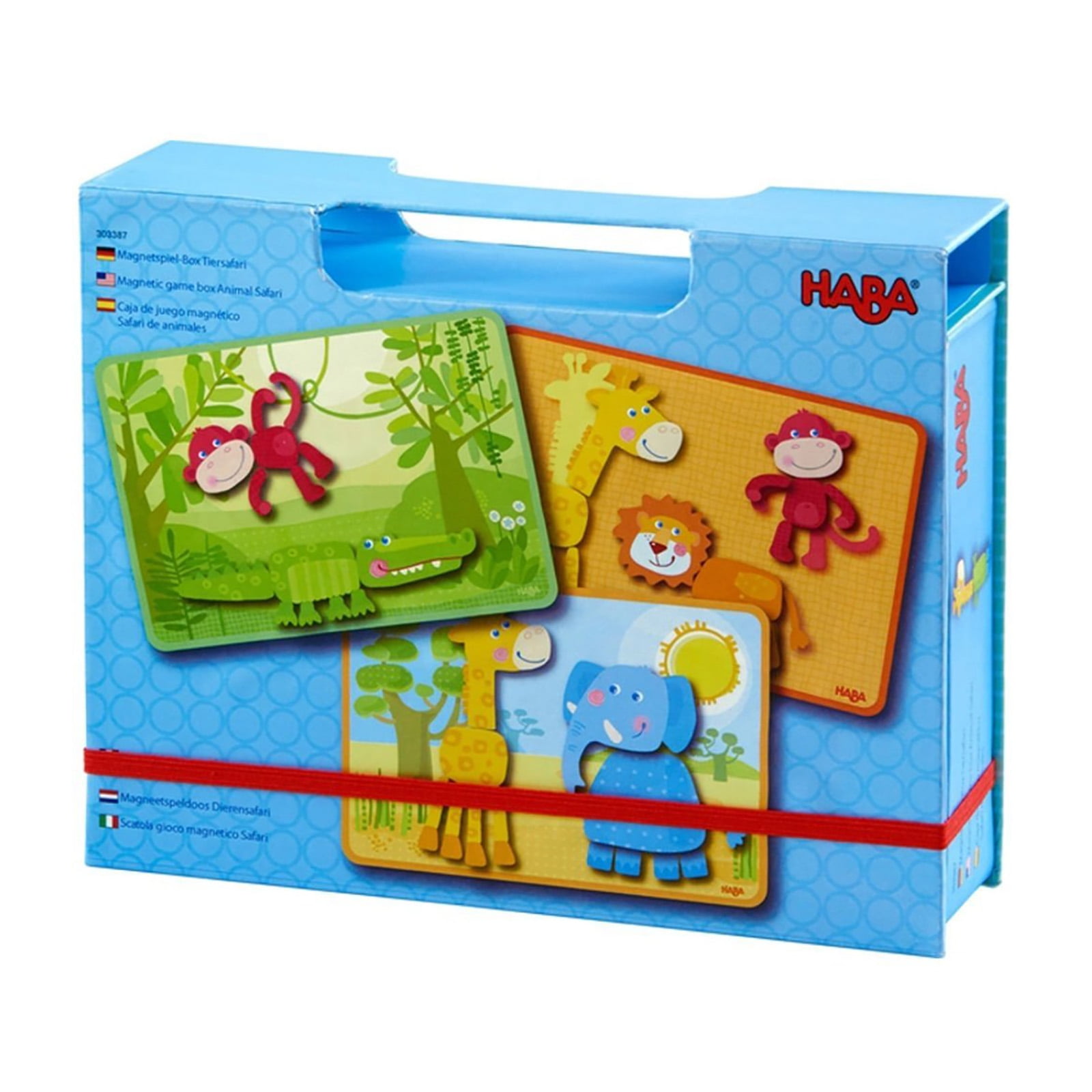 Haba Safari animals Game Box with 34 Pieces