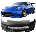 thumbnail image 2 of Ikon Motorsports Compatible with 03-08 Nissan 350z Front Bumper NIS Style Unpainted PP, 2 of 8