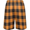 thumbnail image 3 of GZHJMY Buffalo Plaid Pajama Pants Short for Men, Lounge Pants Lightweight Men Pajama Bottoms with Drawstring Pockets, Christmas New Year Birthday Gifts, Large, 3 of 7