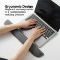 thumbnail image 2 of MyOfficeInnovations Gel Keyboard Wrist Rest Gray MYO24339941, 2 of 2