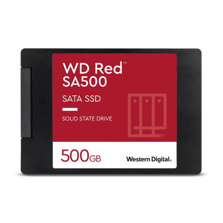 UPC: 0718037872346 | Western Digital 500GB WD Red SA500 NAS SATA SSD  Internal 2.5  /7mm Solid State Drive – WDS500G1R0A