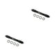 thumbnail image 4 of Eigraketly Adaptador de eje pasante de bicicleta aleación práctica 100MM eje de conversión Flexible tubo de montaña adaptador de liberación rápida Negro 2piezas Eigraketly CBP489170, 4 of 6