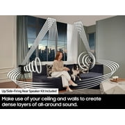 SAMSUNG Q-series 11.1.4 ch. Wireless Dolby ATMOS Soundbar + Rear Speakers with Q-Symphony HW-Q990D