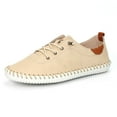 thumbnail image 5 of Lunar Womens St Ives Leather Sneakers, 5 of 5