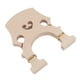 thumbnail image 5 of Puente de Violín ANGGREK Puente de Contrabajo Madera de Arce Con Tornillo de Latón, 5 of 7