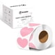 thumbnail image 1 of Etiquetas adhesivas térmicas iEager en forma de corazón, 5 cm, 500 etiquetas, 1 of 7