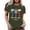 Green, variant on HCYSFG Womens 250th Anniversary t shirt Wine Glass Print top Independence Day Crew Neck Casual Patriotic July 4th Celebration Style tee