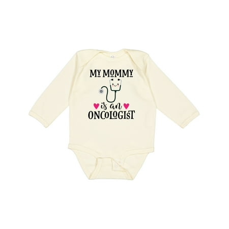 

Inktastic Oncologist Mommy Girls Long Sleeve Baby Bodysuit