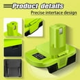 thumbnail image 4 of Power Tool Adapter Converter for Ma*kita 18V Li-ion Battery for Ryo.bi 18V Power Tool P108 P109, 4 of 9