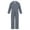 Grey, variant on Kids Boiler Suit Khaki Coveralls Jumpsuit Protective Overalls for Boys Girls Long Sleeve Grey 6