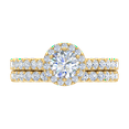 thumbnail image 3 of 1.25 Carat Diamond Bridal Ring Band Set in 14K Yellow Gold (Ring Size 5.25), 3 of 5