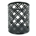 thumbnail image 1 of Portalápices de metal dorado para escritorio, vaso para brochas de maquillaje, portalápices, organizador de oficina y hogar, 10*8cmnegro, 1 of 5