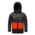 thumbnail image 5 of Kids Heated Jacket Xqxayjr Kids Heated Jacket Coat with 3 Heating Zones, Electric Lightweight Zip Up Warm Heated Coat USB Charging Heated Jacket for Skiing for, 5 of 7