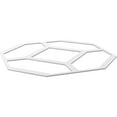 thumbnail image 6 of 66 7/8"W x 66 7/8"H x 3/8"T King Size Cameron Decorative Fretwork Ceiling Panels in Architectural Grade PVC, 6 of 10