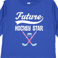 thumbnail image 4 of Inktastic Hockey Star Future Boys or Girls Long Sleeve Toddler T-Shirt, 4 of 5