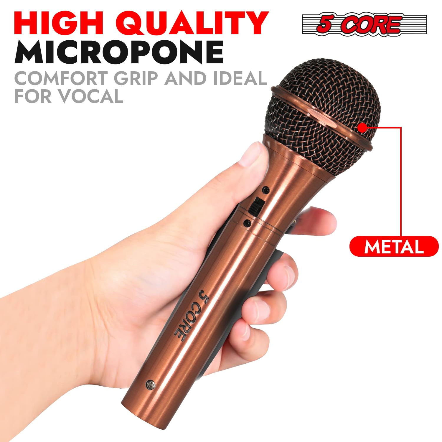 XLR Microphone Dynamic Mic Karaoke Singing Studio Microfono Handheld Mics