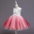 thumbnail image 4 of Fesfesfes Toddler Kid Girl Sleeveless Tulle Dress Lace Princess Gown Party Dress Cosplay Clothes Under 10$, 4 of 9