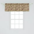 thumbnail image 2 of Ambesonne Colorful Window Valance, Spring Foliage Leaves and Berries Doodle Style Flourishing Nature Illustration, Curtain Valance for Kitchen Bedroom Decor with Rod Pocket, 54" X 18", Multicolor, 2 of 3