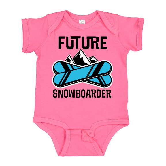 Inktastic Snowboarding Future Snowboarder Boys or Girls Baby Bodysuit