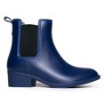 thumbnail image 2 of J. Adams Western Ankle Rain Boot- Chelsea Low Heel Casual Jelly Bootie Â– Comfortable C, 2 of 4