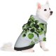 thumbnail image 2 of Fotbe Watercolor Green Leaves Sudadera con Estampado para Perros Pequeños – Suéter con Capucha para Mascotas, Tela Suave de Forro Polar con Bolsillo-Large, 2 of 7