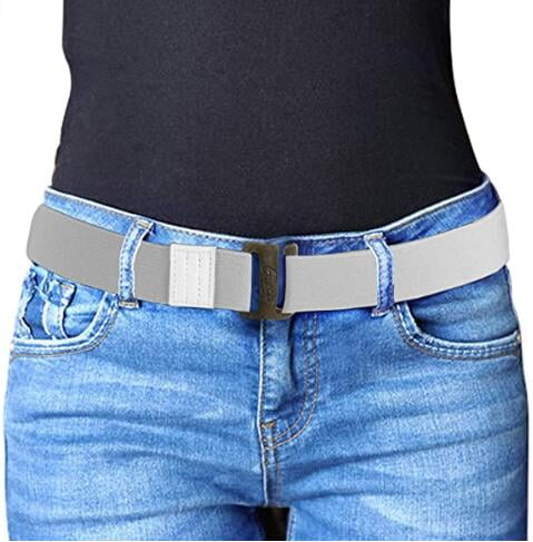 flat buckle belt womens