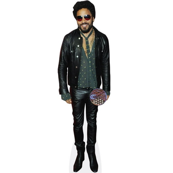 Lenny Kravitz (Black Outfit) Lifesize Cardboard Cutout Standee