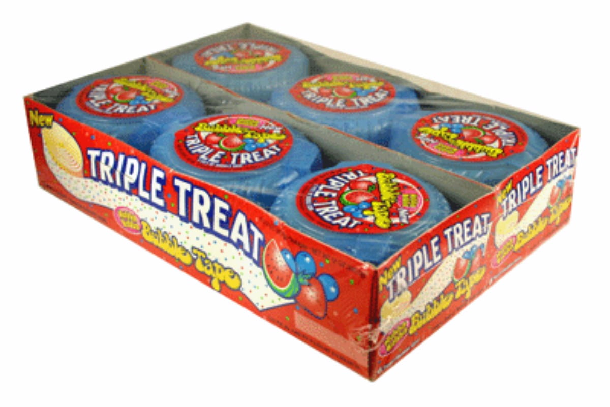 Bubble Tape Triple Treat 12ct (Pack of 2)