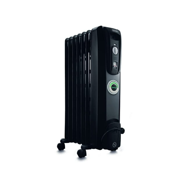 Calentador DeLonghi, Negro, 25"H x 10.75"W x 13.75"D, 1