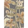 thumbnail image 3 of Goldberger, Jennifer 14x18 Black Modern Framed Museum Art Print Titled - Rainforest Fresco II, 3 of 5